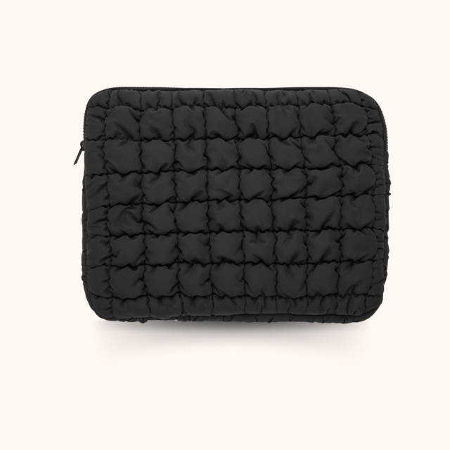 Fluffy Laptop Sleeve - Black Edition