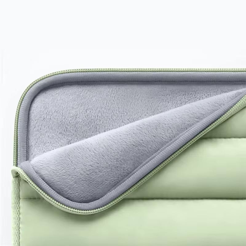 Puffer Laptop Sleeve - Cream Edition