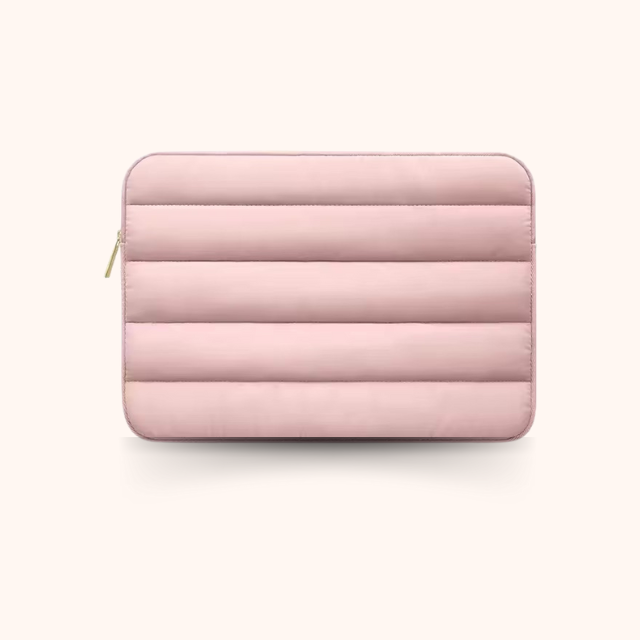 Puffer Laptop Sleeve - Pink Edition